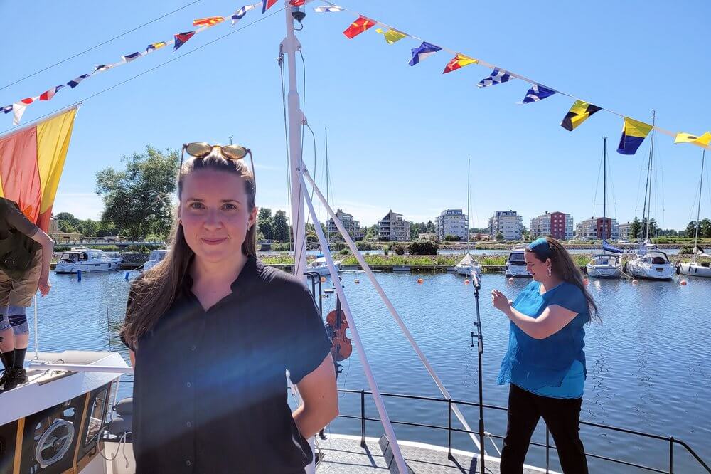 Fanny Gustafsson har varit projektledare för konstveckan.